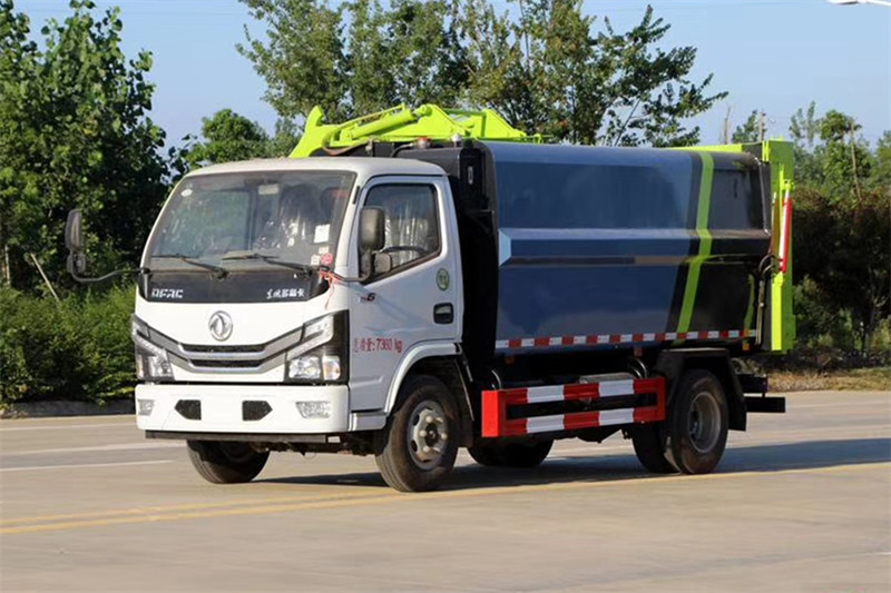 國(guó)六小多利卡6方側(cè)裝壓縮垃圾車(chē)